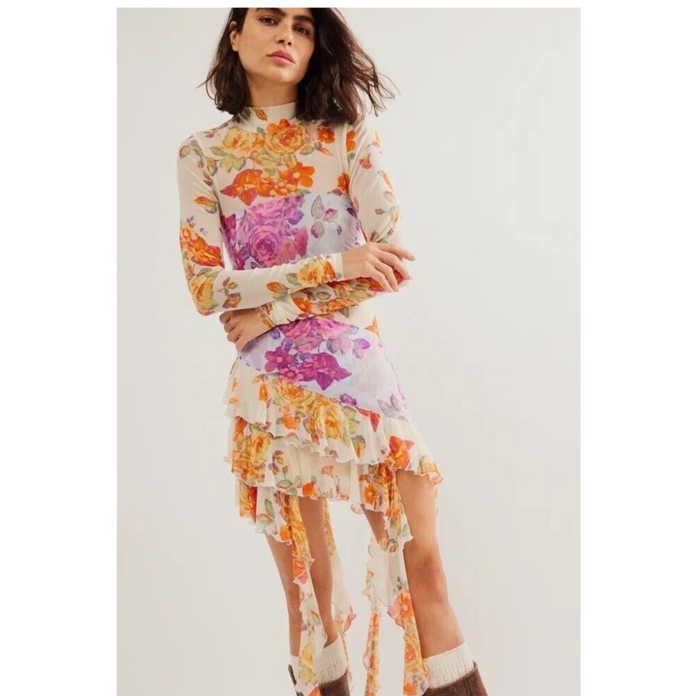 NWOT Free People Main Event Maxi Top/Mini Dress
